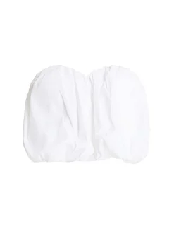 Cheap Abullonated Popelin Blouse Women Tops