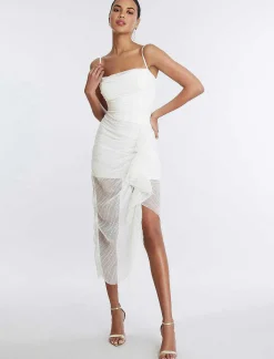 Cheap Asymetric Dress Women Casual