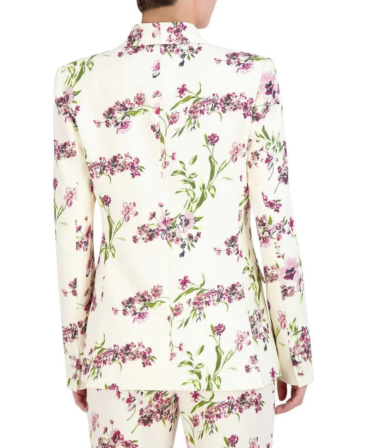 Cheap Blazer With Floral Solapa Women Outerwear