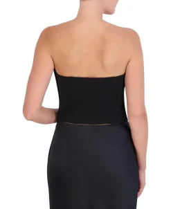 Fashion Blouse With Cross Effect Pliegues Women Tops
