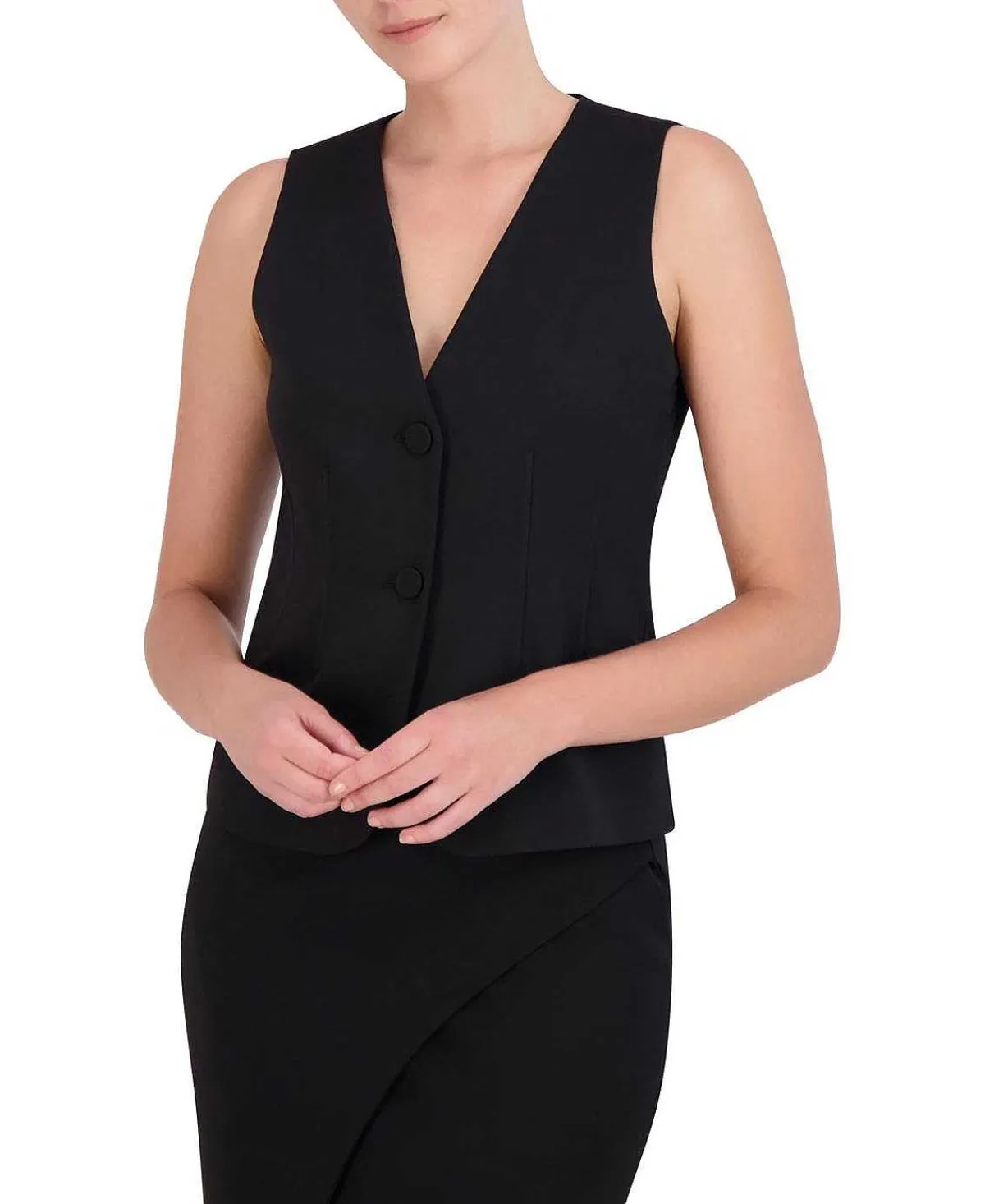 Shop Chaleco With Dos Buttons Women Shawls