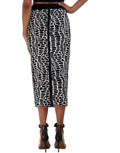 Best Cocodrilo Stitch Midi Falsa Women Skirts