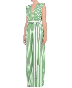 Store Cotton Stripes Printed Jumpsuit Women Jumpsuits Rompers