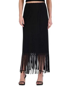 Store Crochet Midi Falla With Flecks Women Skirts