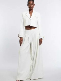 Best Cropped Straight Jacket Women Outerwear