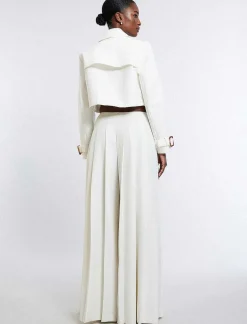 Best Cropped Straight Jacket Women Outerwear