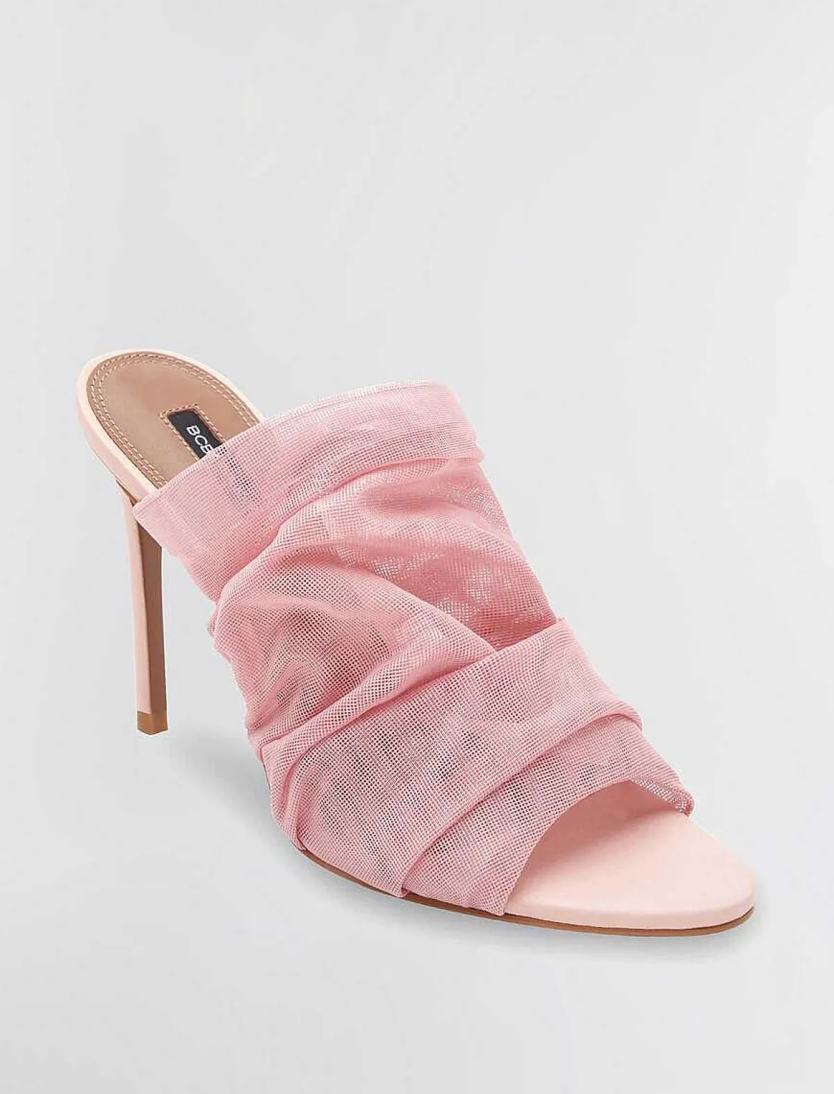 Fashion Drapeed Mesh High-Heel Sandals Women Shoes