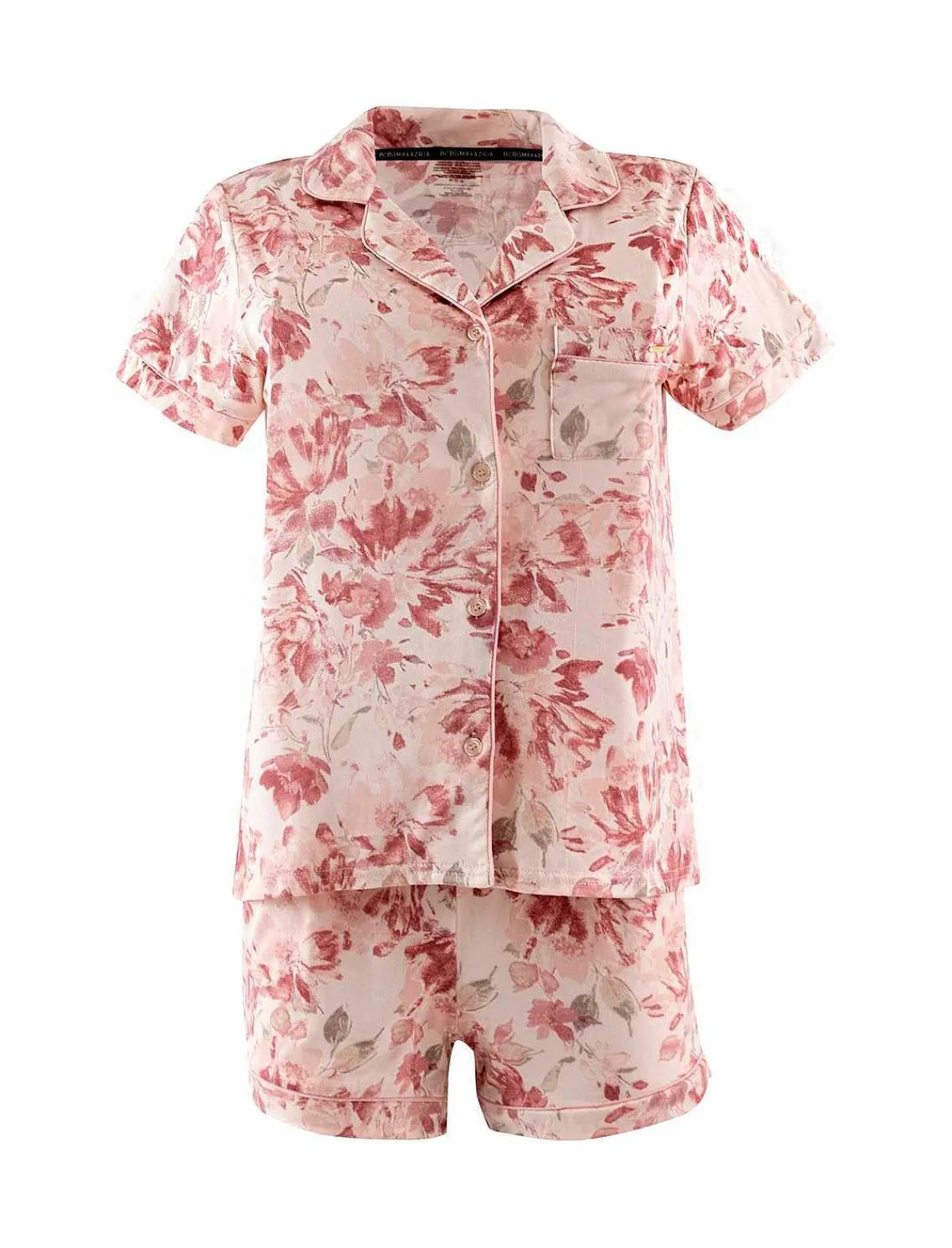 Best Sale Floral Print Cut Pajama Set Women Pajamas