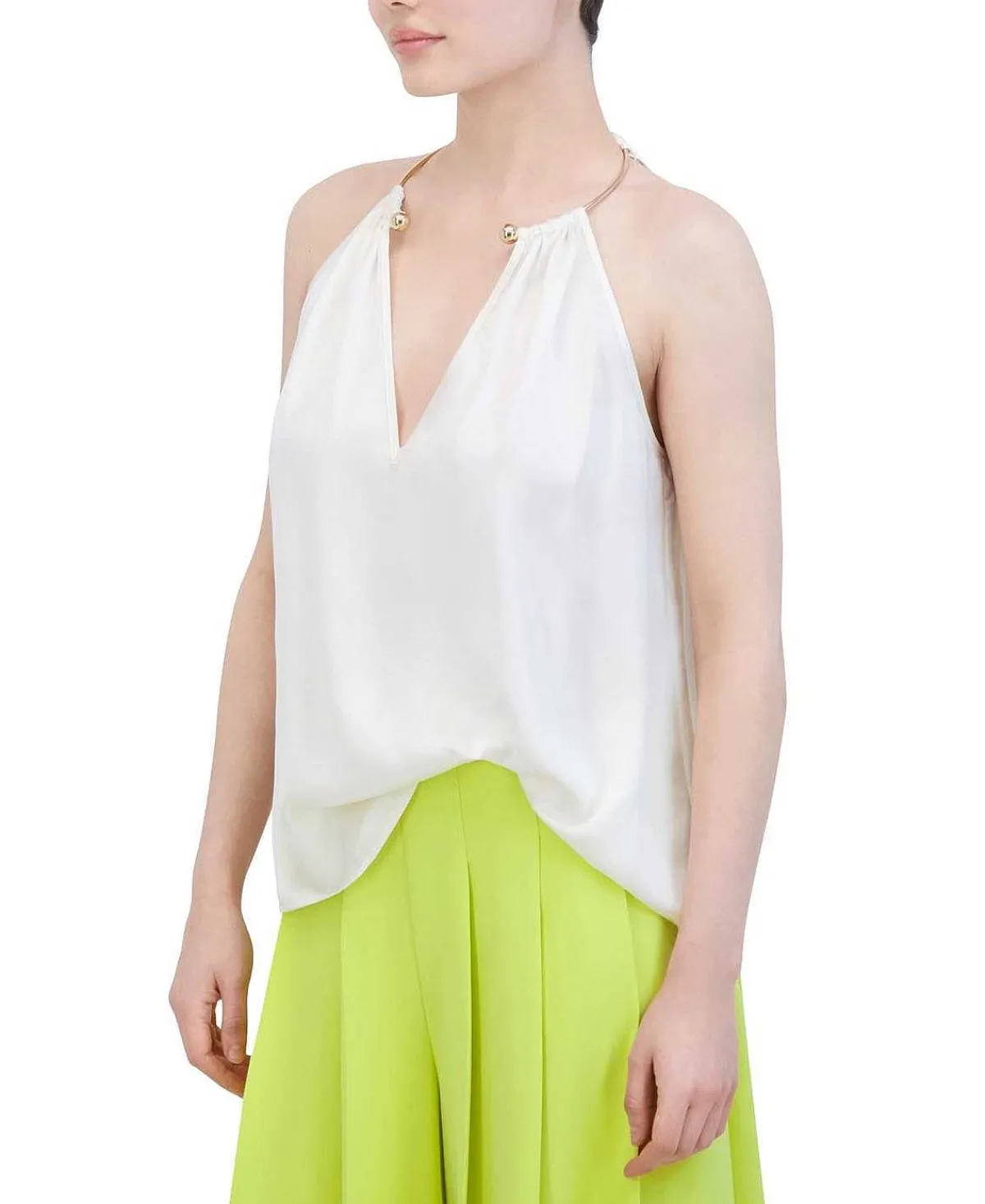 Outlet Halter Blouse Women Tops