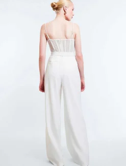 Discount Jumpsuit Bustier Pierna Ancha Women Jumpsuits Rompers