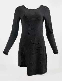 Hot Large Sleeve Blouse In Tortuga With Pedreria Women Tops