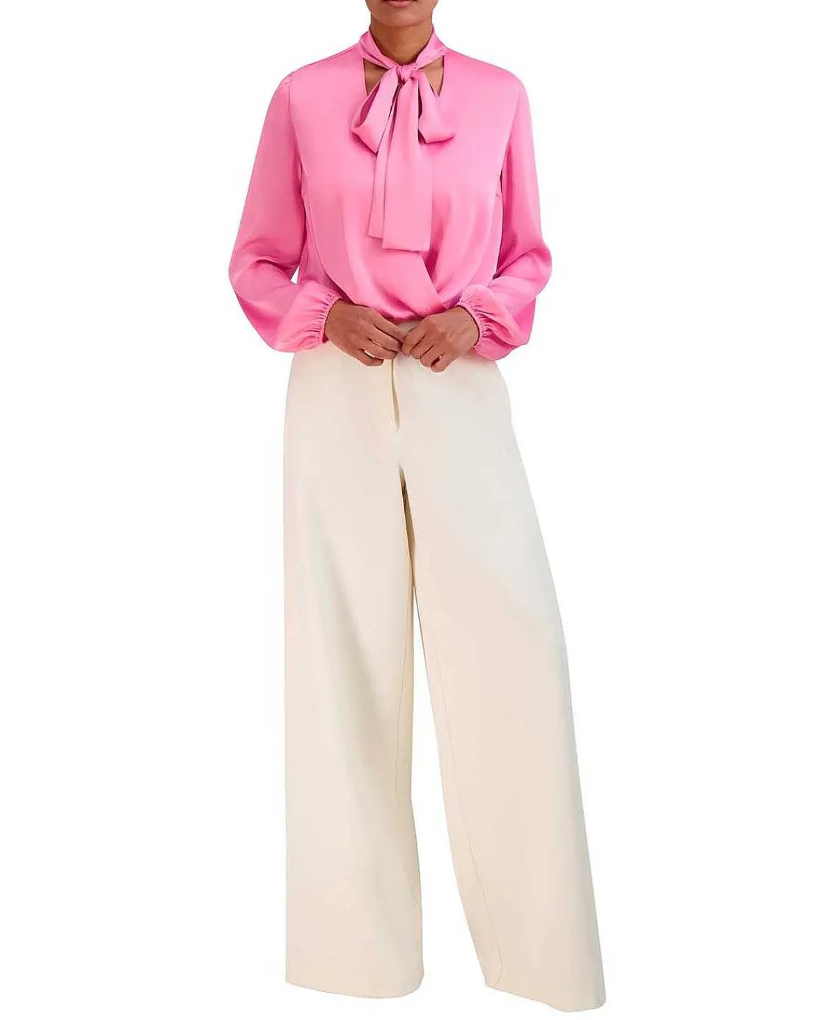 Sale Lazada Satina Blouse With Wide Sleeves Women Tops