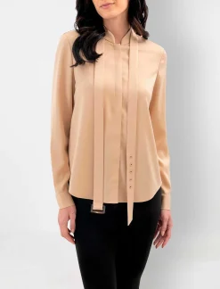 Best Sale Lazada Satina Shirt Blouse Women Tops