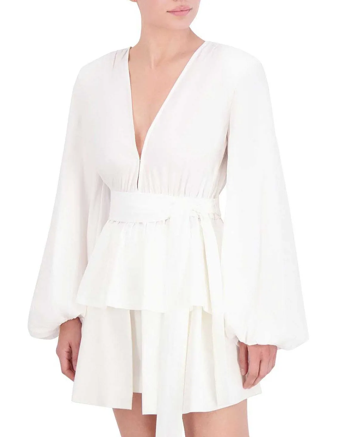 Discount Lazo Blouse Abulloned Sleeve Popelin Women Tops