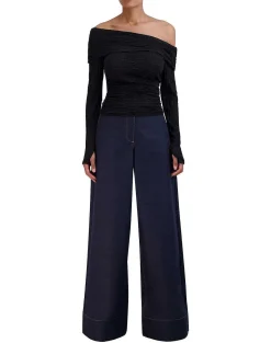 Sale Men'S Blouse Descubiertos Wide Sleeve Women Tops