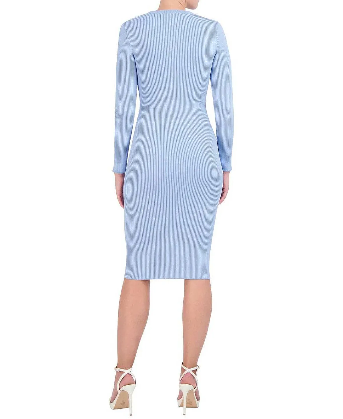 Best Punto Large Sleeve Sweater Dress Women Casual