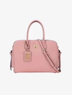 Clearance Satchel Pocket With Brooch And Metallic Plaque Women Pockets