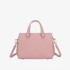Discount Satchel Pocket With Metallic Plate Women Pockets