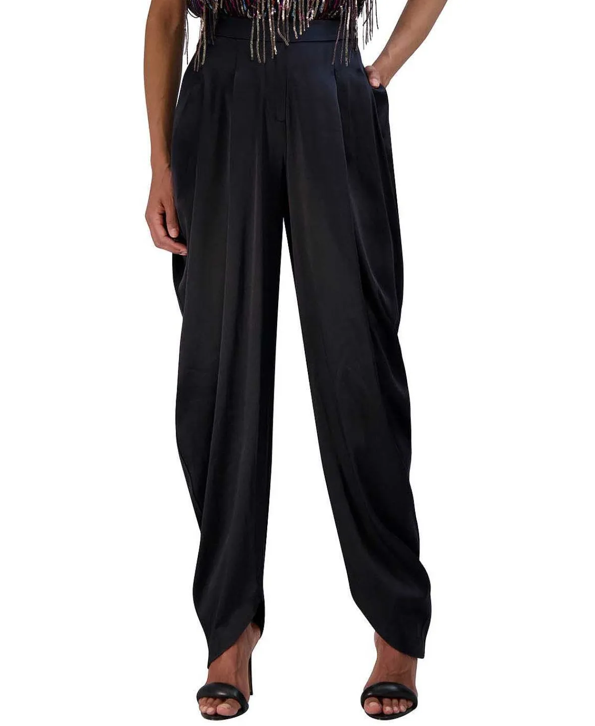 Store Satin Harem Pants Women Pantalones
