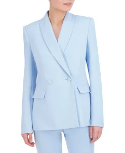 Best Sale Solid Smocking Blazer Women Outerwear
