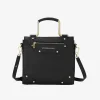 Outlet Square Geometric Satchel Pocket With Cremallera Women Pockets