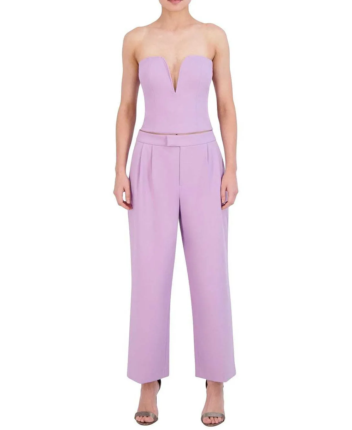 Outlet Strapless Bustier Top Women Tops