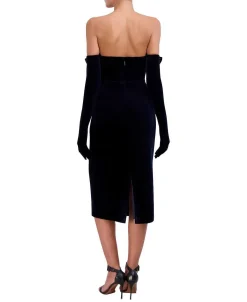 Cheap Terciofel Bodycon Dress With Guantes Women Night