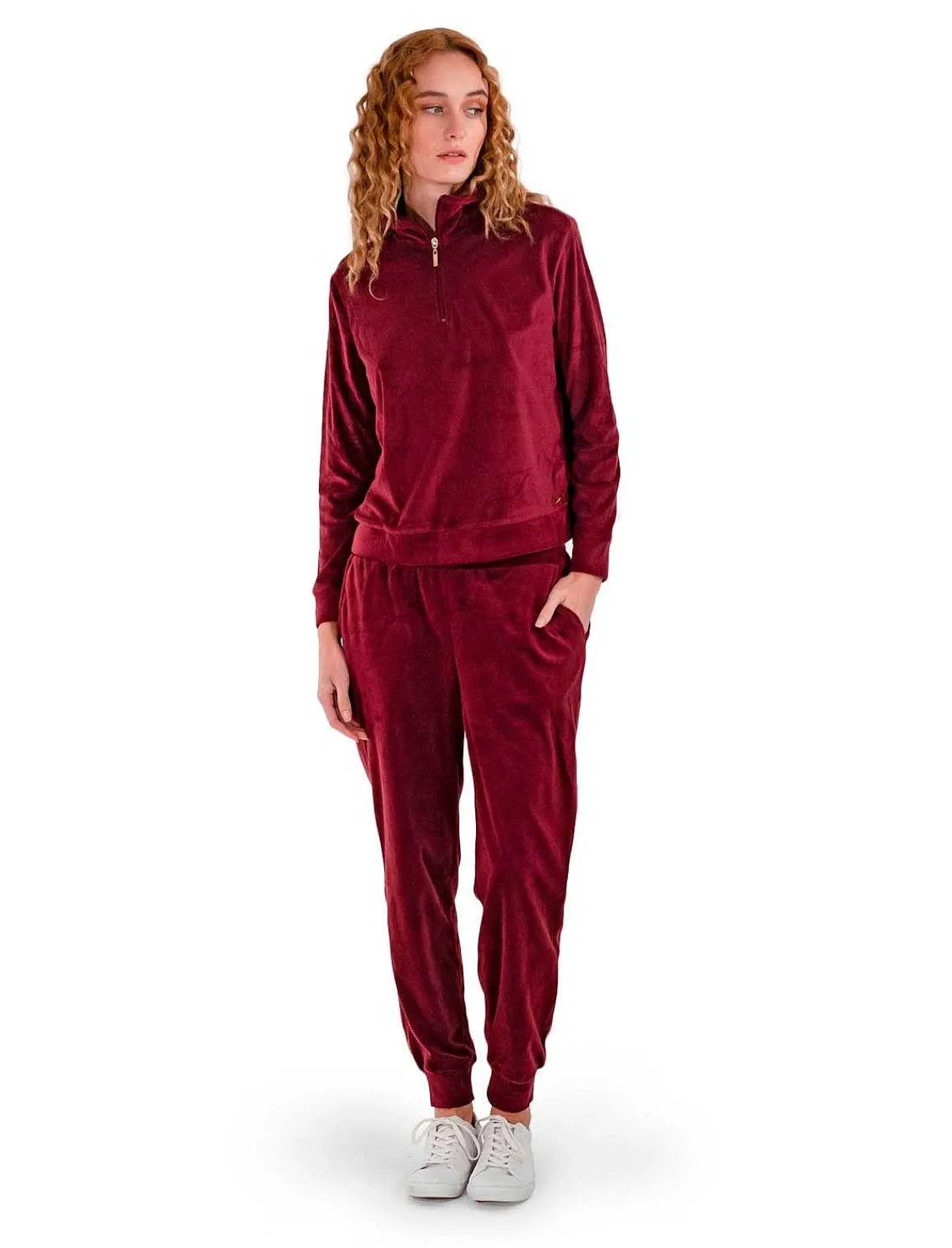 Fashion Velour Pajama Set Women Pajamas