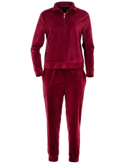 Fashion Velour Pajama Set Women Pajamas