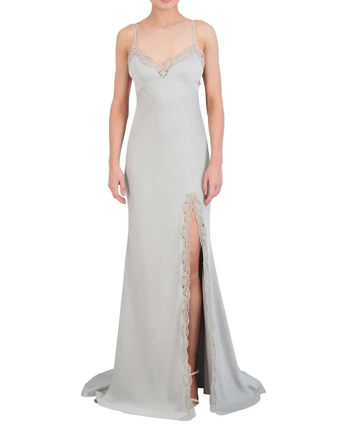 Cheap Wide Satin Dress With Fitness Women Night