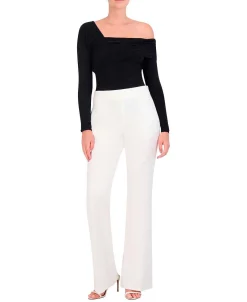 Store Wide Sleeve Asymmetric Blouse Women Tops
