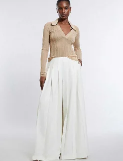 Outlet Wide Sleeve Blouse Women Tops