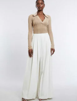 Outlet Wide Sleeve Blouse Women Tops