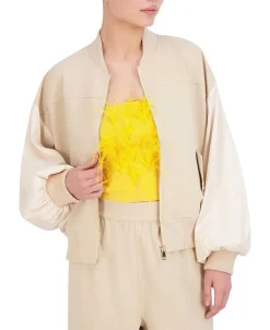 Best Sale Wide Sleeve Bomber Chamarra Women Outerwear