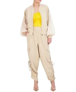 Best Sale Wide Sleeve Bomber Chamarra Women Outerwear