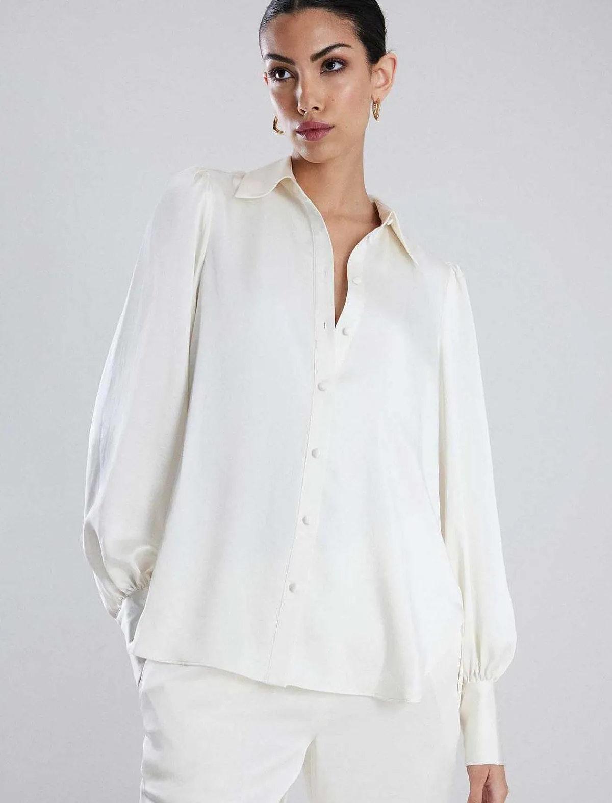 Fashion Wide Sleeve Shirt Blouse Women Tops
